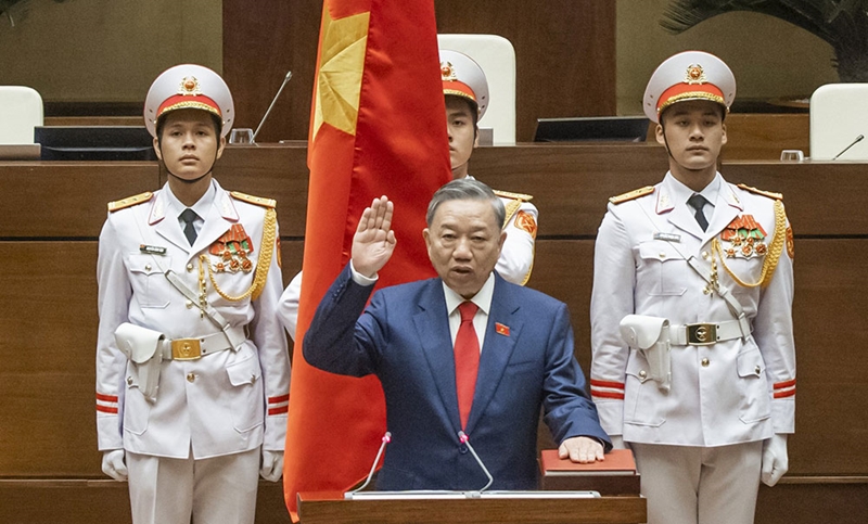 Chủ tịch nước Tô Lâm: Nguyện dốc toàn bộ tâm sức, trí lực phụng sự đất nước, phục vụ nhân dân*