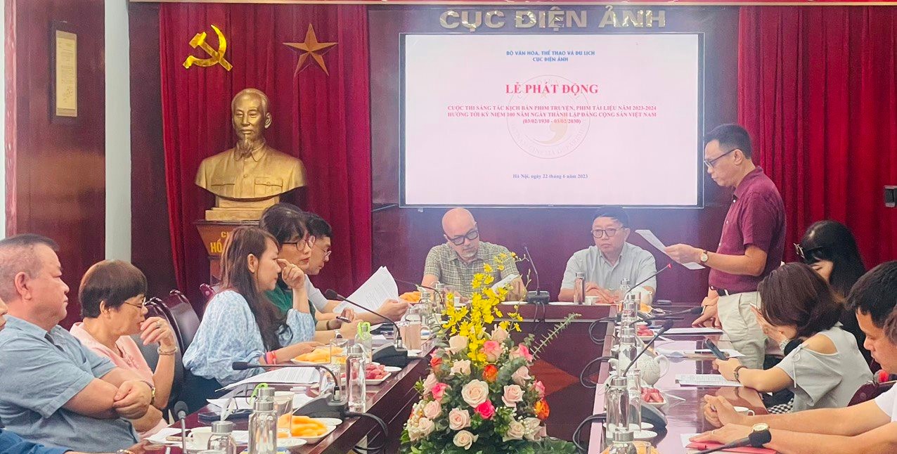 Phát động sáng tác kịch bản phim truyện, phim tài liệu kỷ niệm 100 năm Ngày thành lập Đảng