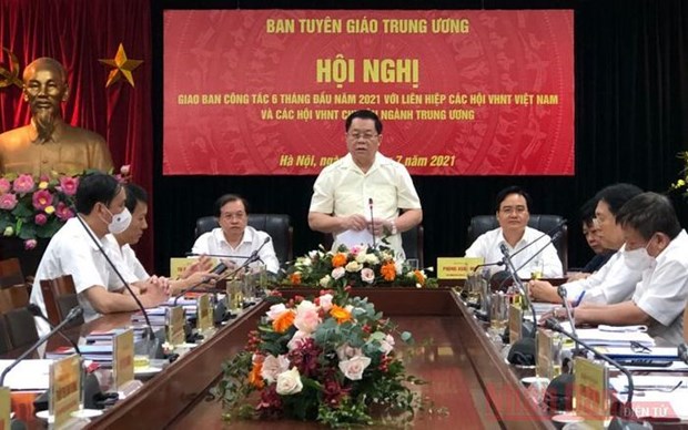 Văn học, nghệ thuật: Khơi dậy ý chí tự lực, tự cường và khát vọng phát triển đất nước phồn vinh, hạnh phúc