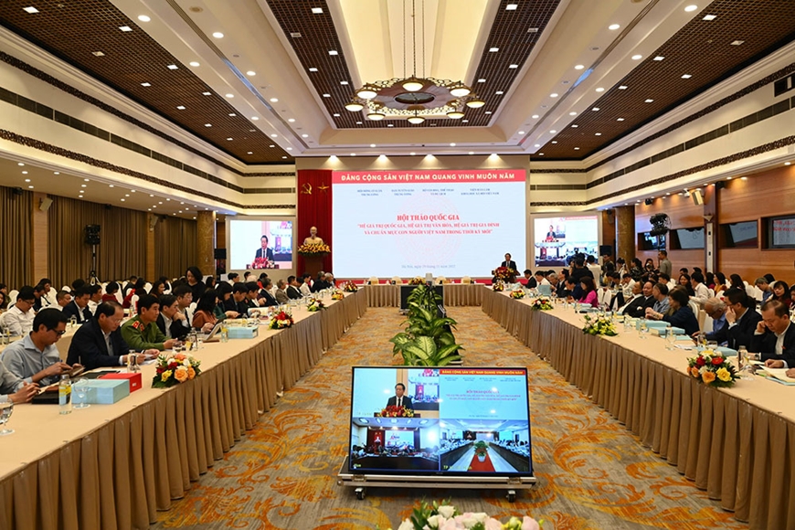Tập trung nguồn lực, nâng chuẩn “Hệ giá trị quốc gia, hệ giá trị văn hóa, hệ giá trị gia đình và chuẩn mực con người Việt Nam trong thời kỳ mới”