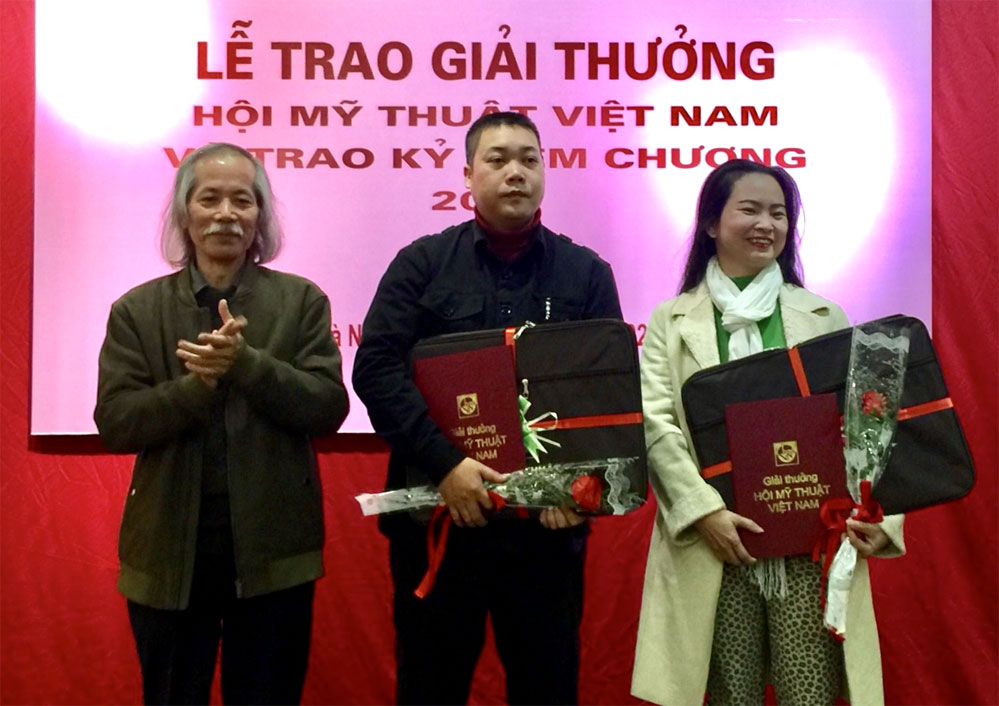 Bốn tác giả xuất sắc giành Giải thưởng Hội Mỹ thuật Việt Nam 2020