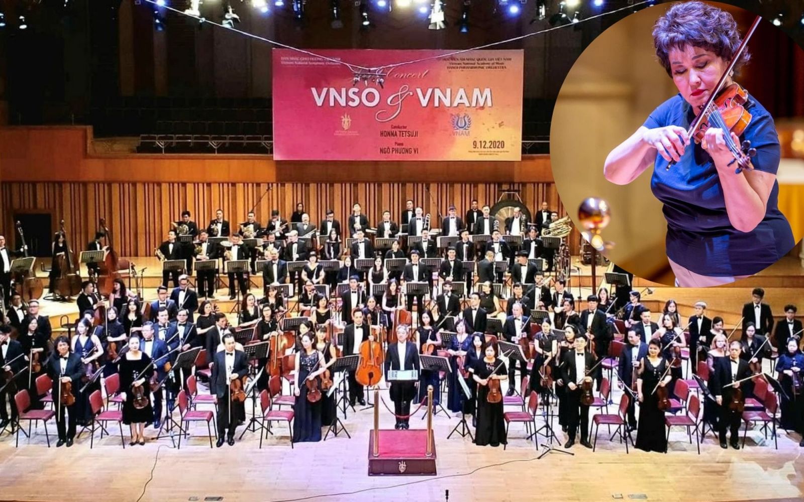 Trình diễn tổ khúc “Việt Nam”  trong chương trình hòa nhạc đặc biệt “VNSO - VNAM Joint Concert 2023”