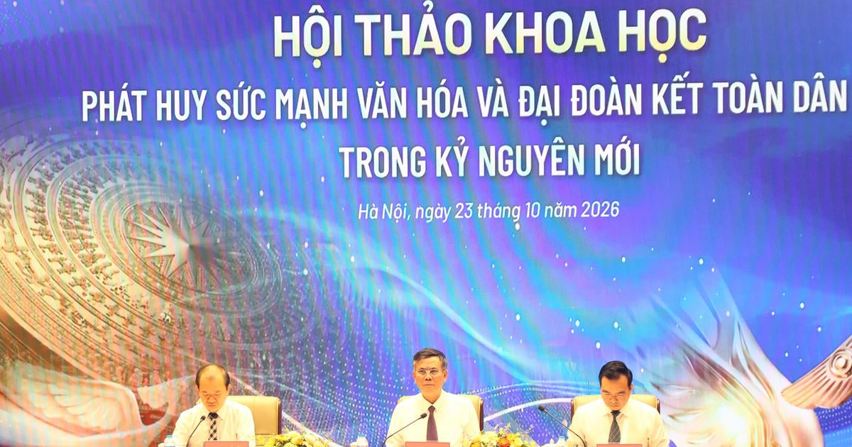 Đưa văn hóa thành sức mạnh tinh thần củng cố vững chắc khối đại đoàn kết toàn dân tộc